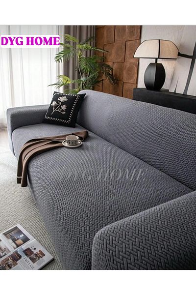 dyg home Seat Cover on Three-Seater Sofa and Case Sofa Cover