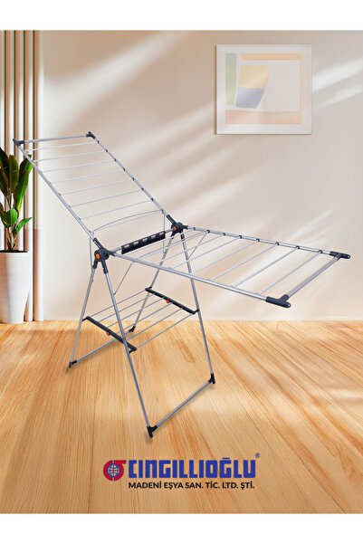 Cıngıllıoğlu Cc-080 Elisa Delux Alüminyum Borulu Çamaşır Kurutma Askısı