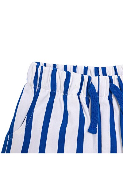 ebebek Hello Baby HelloBaby Under the Sea Pantaloni scurți pentru băieți în dungi pentru băieți