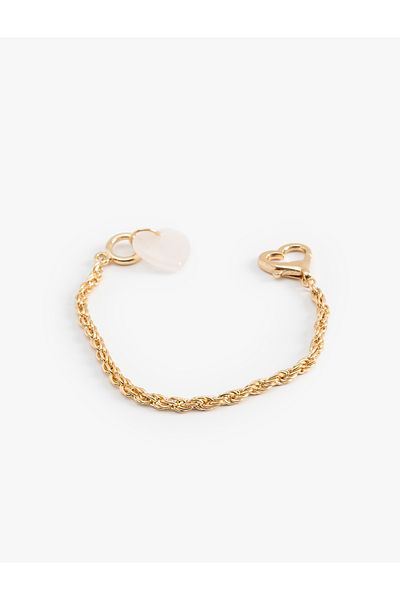 Koton Heart Detailed Chain Bracelet
