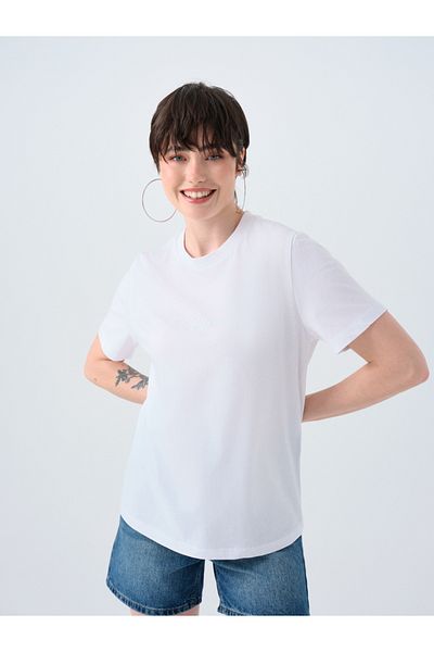 Loft Women's Regular Fit T-Shirt - Sleeves