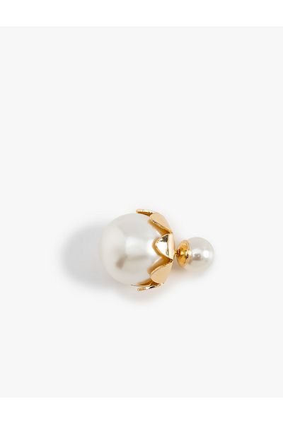Koton Steel Mixed Pearl Earrings