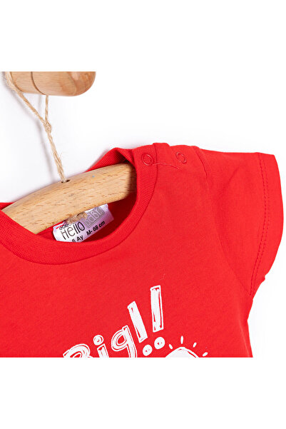 ebebek Hello Baby Μπλουζάκι Big Bro με τύπωμα Basic για αγοράκι