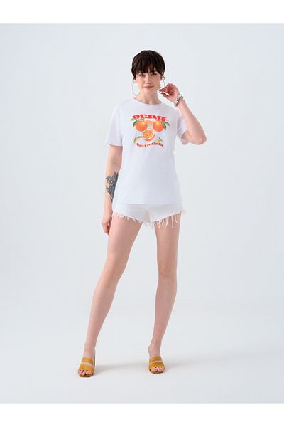 Loft Women's Regular Fit T-Shirt - Sleeves