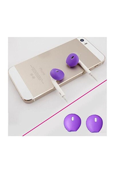 Generic مجموعة أغطية أذن AirPod من السيليكون (قطعتين) باللون الأرجواني