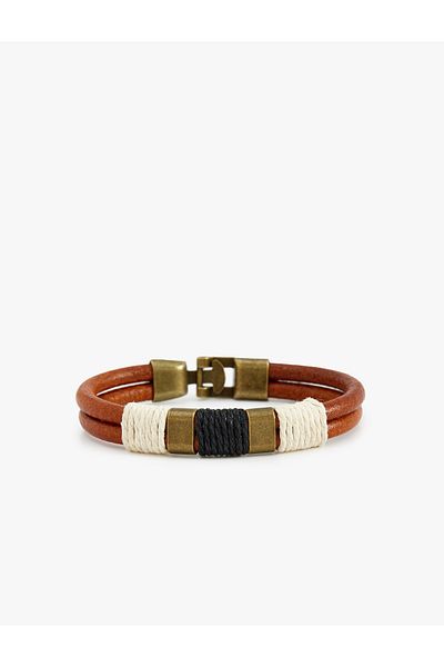 Koton Two Row Rope Detailed Bracelet