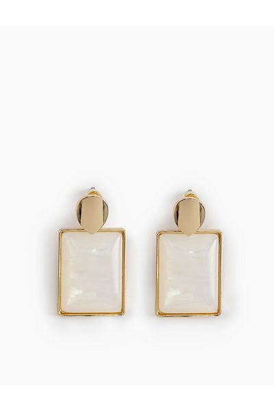 Koton Dangle Geometric Earrings