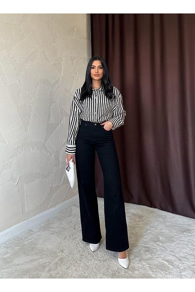 leyla sanat sanata yeni bir bakış açısı Leyla Sanat Sanata a New Perspective Black Comfy Jeans Pants
