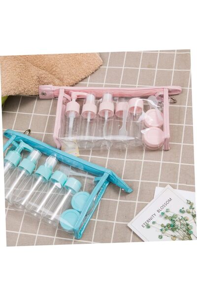 ARVALE Mixed Color 10 Pieces Travel Disinfectant Package with Special Zippered Carry Bag