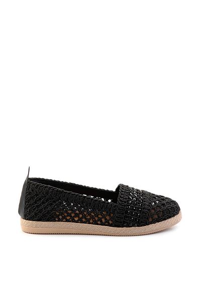 Bambi Espadrile de damă negre K01823123787
