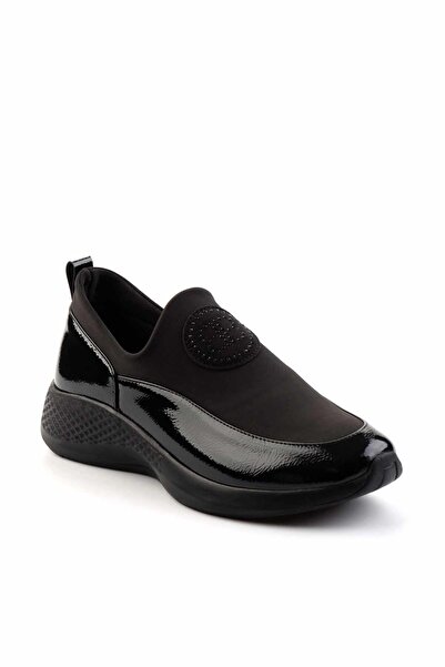 Bambi Siyah Kadın Casual Ayakkabı K01724105008