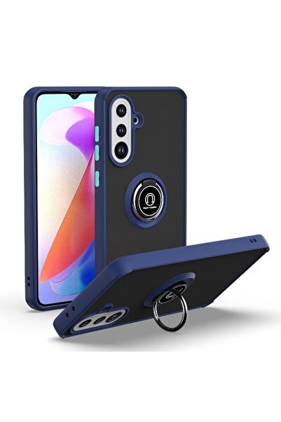 Rivor Samsung Galaxy A26 Kılıf Kamera Korumalı Standlı Buzlu Kenarları Renkli...