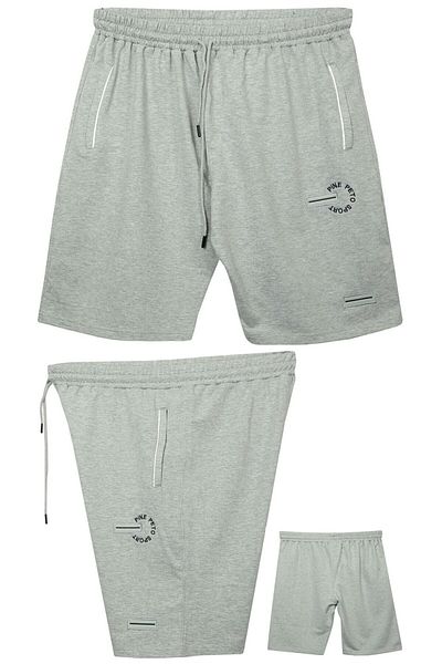 marufshop Men's Large Size Oversized Lycra Combed Cotton Shorts Suitable for Weights between 110 - 150 Kilograms