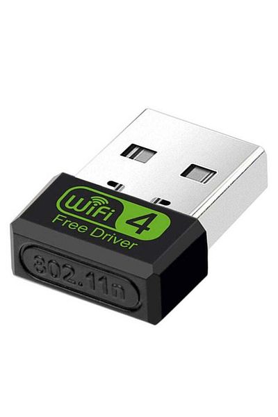 Generic محول واي فاي USB صغير 150 ميجابت في الثانية 150 ميجابت في الثانية 802.11N