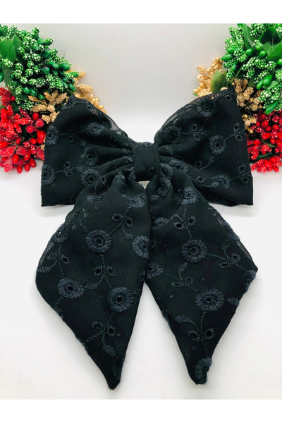 İnDerin Cataramă automată cu fundă din material textil cu crestătură de dimensiuni mari