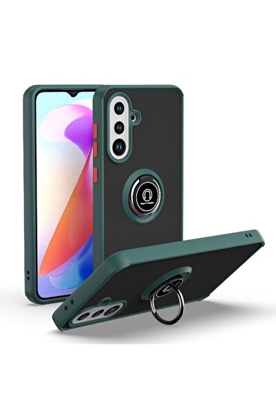 Rivor Samsung Galaxy A56 Kılıf Kamera Korumalı Standlı Buzlu Kenarları Renkli...