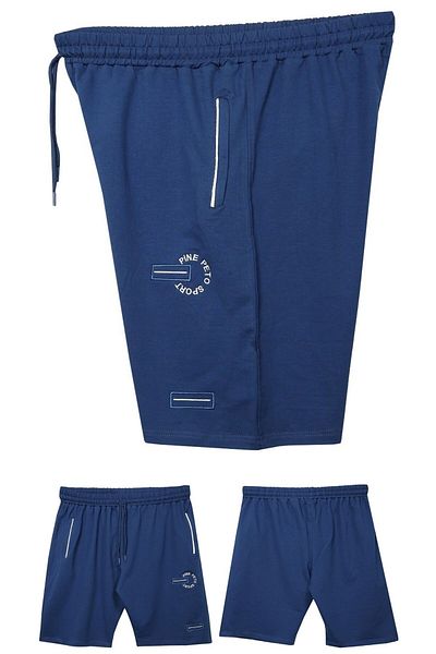 marufshop Men's Large Size Oversized Lycra Combed Cotton Shorts Suitable for Weights between 110 - 150 Kilograms