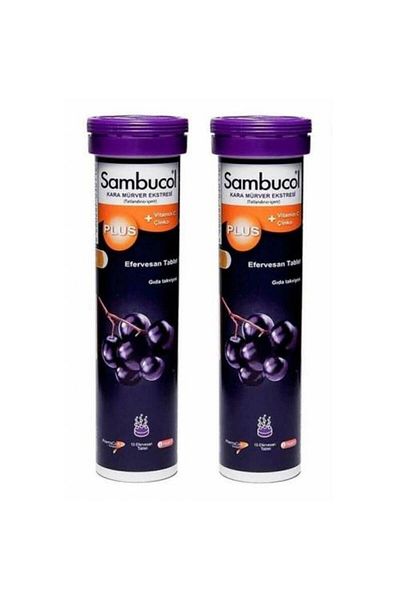 Sambucol Plus 15 Effervescent Tablets 2 Pieces