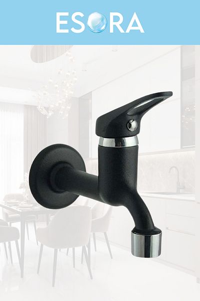 BDL ARMATÜR Black Mix Wc Faucet Fountain
