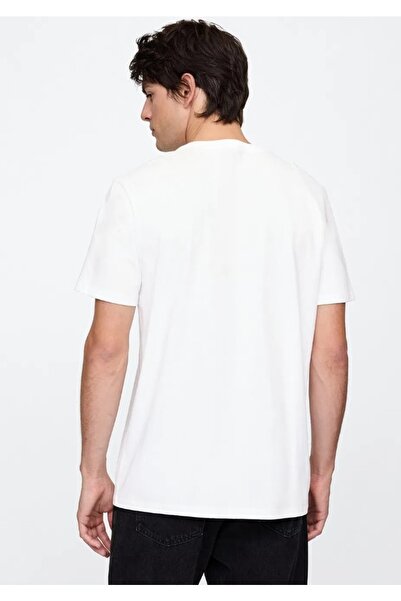 GAP V-Frch Istanbul Short Sleeve T-Shirt Men's T-Shirt White