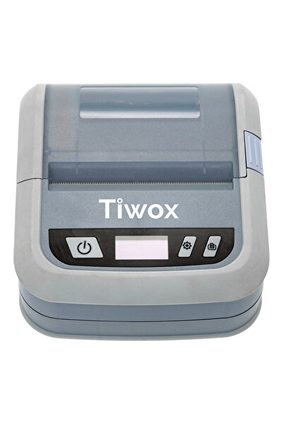 Tiwox BT-5050 طابعة باركود متنقلة حرارية مباشرة USB+BT مقاس 80 مم