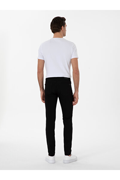 Cacharel Siyah Slim Fit Pamuk Karışımlı Jean Pantolon 50304088-VR046
