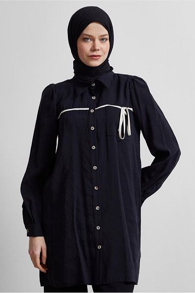 Alvina Tunic with Binding Detail 45362