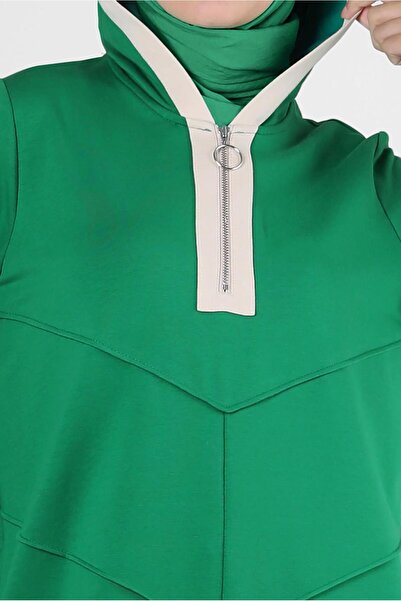 Alvina HOODED ZIPPERED TRACKSUIT TUNIC 43882