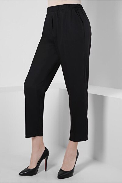 Alvina CARROT CUT TROUSERS WITH ELASTIC WAIST 70548