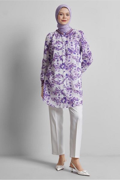 Alvina Patterned Tunic 45424