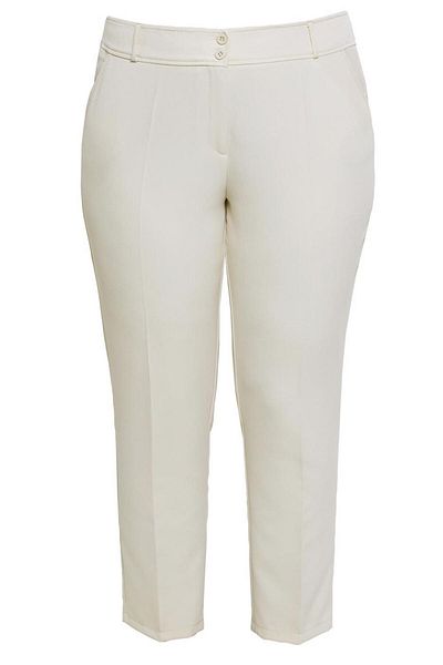 Alvina Large Size Skinny Leg Trousers 70717