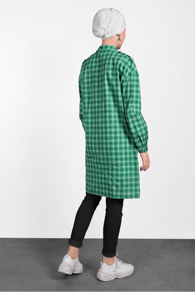 Alvina Painted Patterned Cotton Tunic 4305