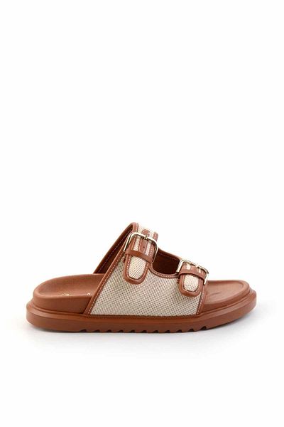 Bambi Beige Women's Slippers K04545005128