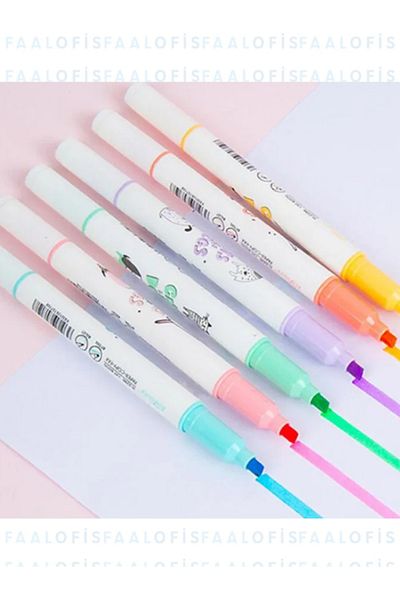 Art Tone Highlighter H2296-6 6 Colors