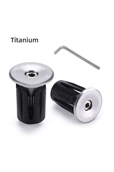 Choice silver grey WEST BIKING Colorful Handlebar End Plugs With Tools Alunim...