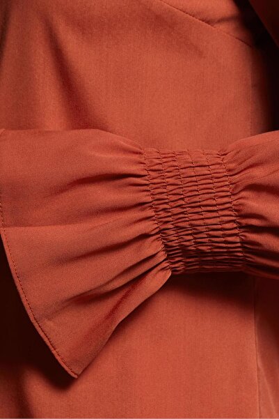 Alvina 44581 Model Shirt Collar Hijab Tunic