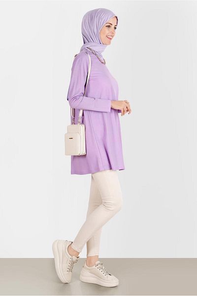 Alvina 42895 Model Basic Viscose Tunic