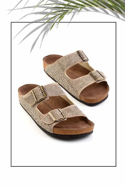 Bambi Mink Women's Slippers K04319542087
