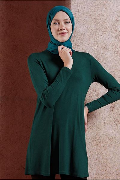Alvina Το Crew Neck είναι Testettur Tunik 44788