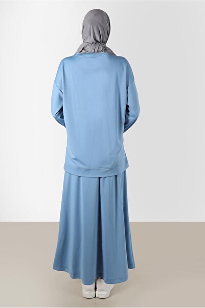 Alvina Printed Double Skirt Suit 42657