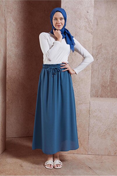 Alvina Belly Elastic Tetture Skirt 60587