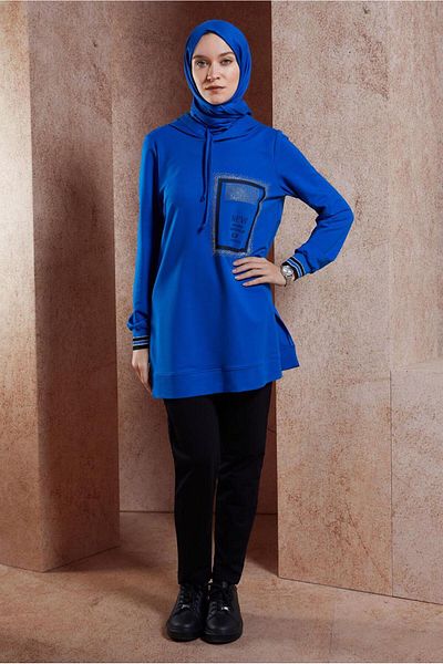 Alvina Summer Printed Tracksuit Tunic 45056