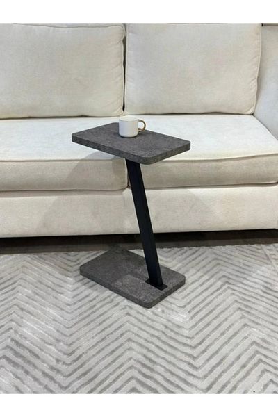 Orient Modern Z-Shaped Side Table – Stylish & Functional Perfect for Home & Office 25x40x60cm
