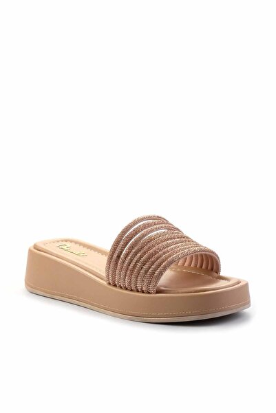 Bambi Nude Rose Kadın Terlik K04156011187