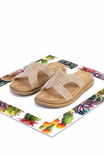 Bambi Women's Rose Slippers K 04823004687