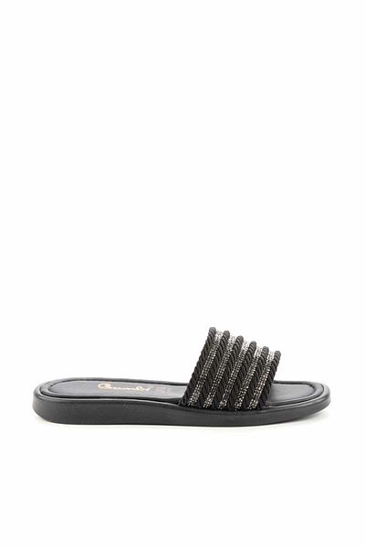 Bambi Black Women's Slippers K04956750416