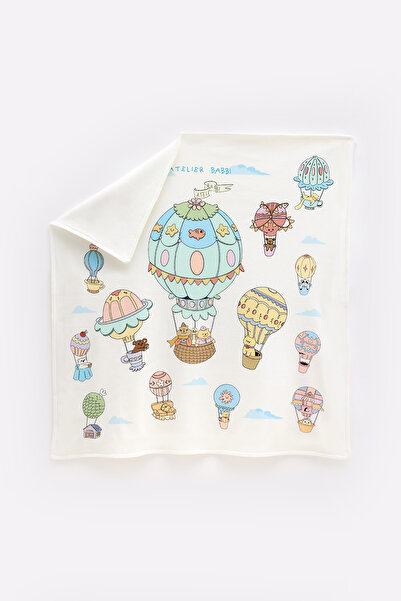 Atelier Babbi 100% Cotton Double-Sided Blanket - Cappadocia