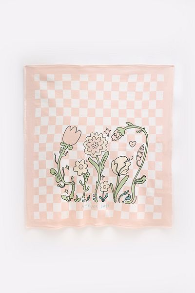 Atelier Babbi Double Sided Chamomile Blanket