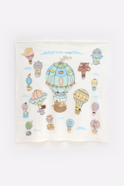 Atelier Babbi 100% Cotton Double-Sided Blanket - Cappadocia
