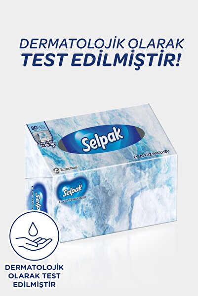 Selpak ® El Ve Yüz Havlusu 10'lu 800 Yaprak Kutulu